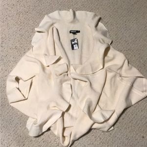 NWT DKNY wool shrug